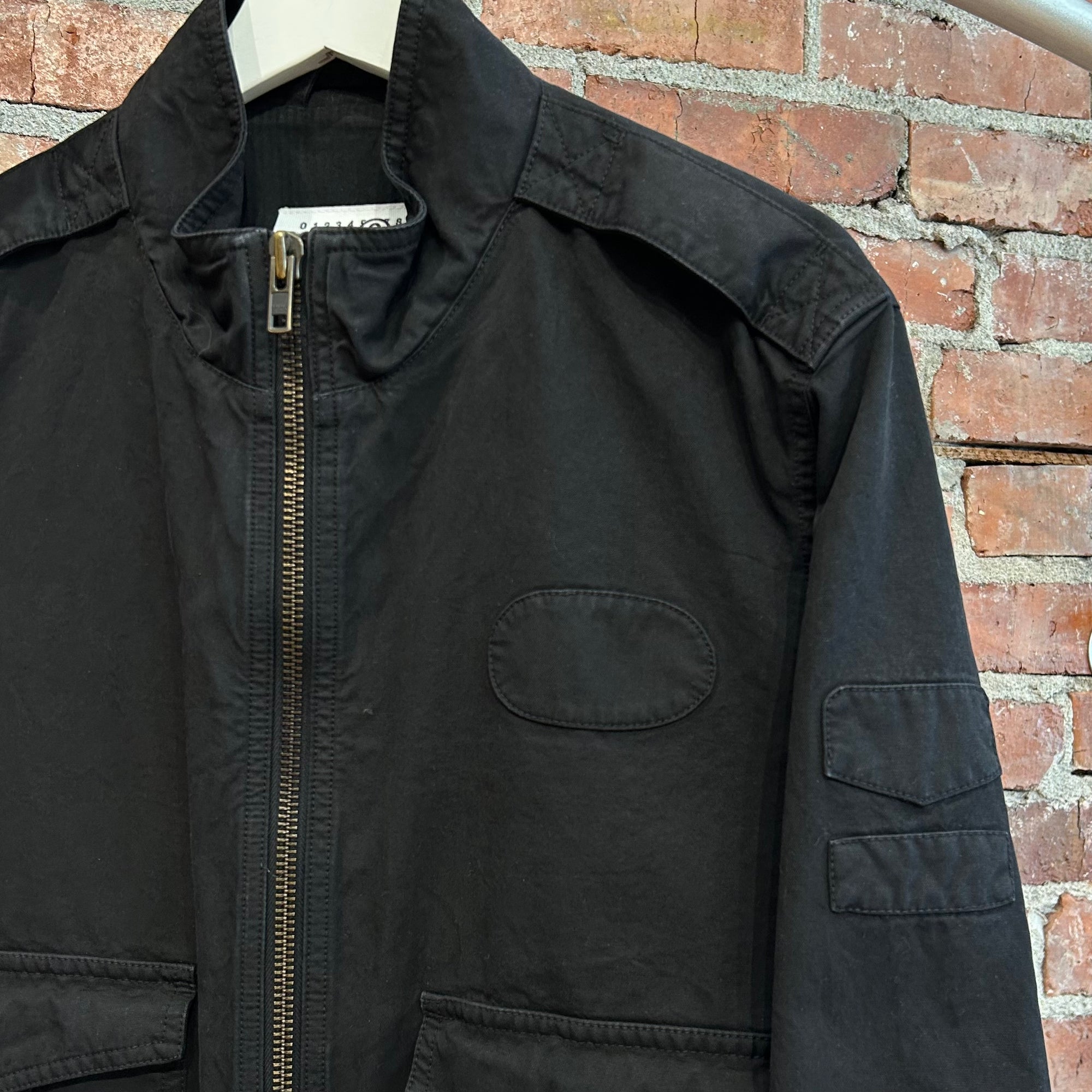 MARGIELA MM6 MILITARY FLIGHT JACKET ‘BLACK’