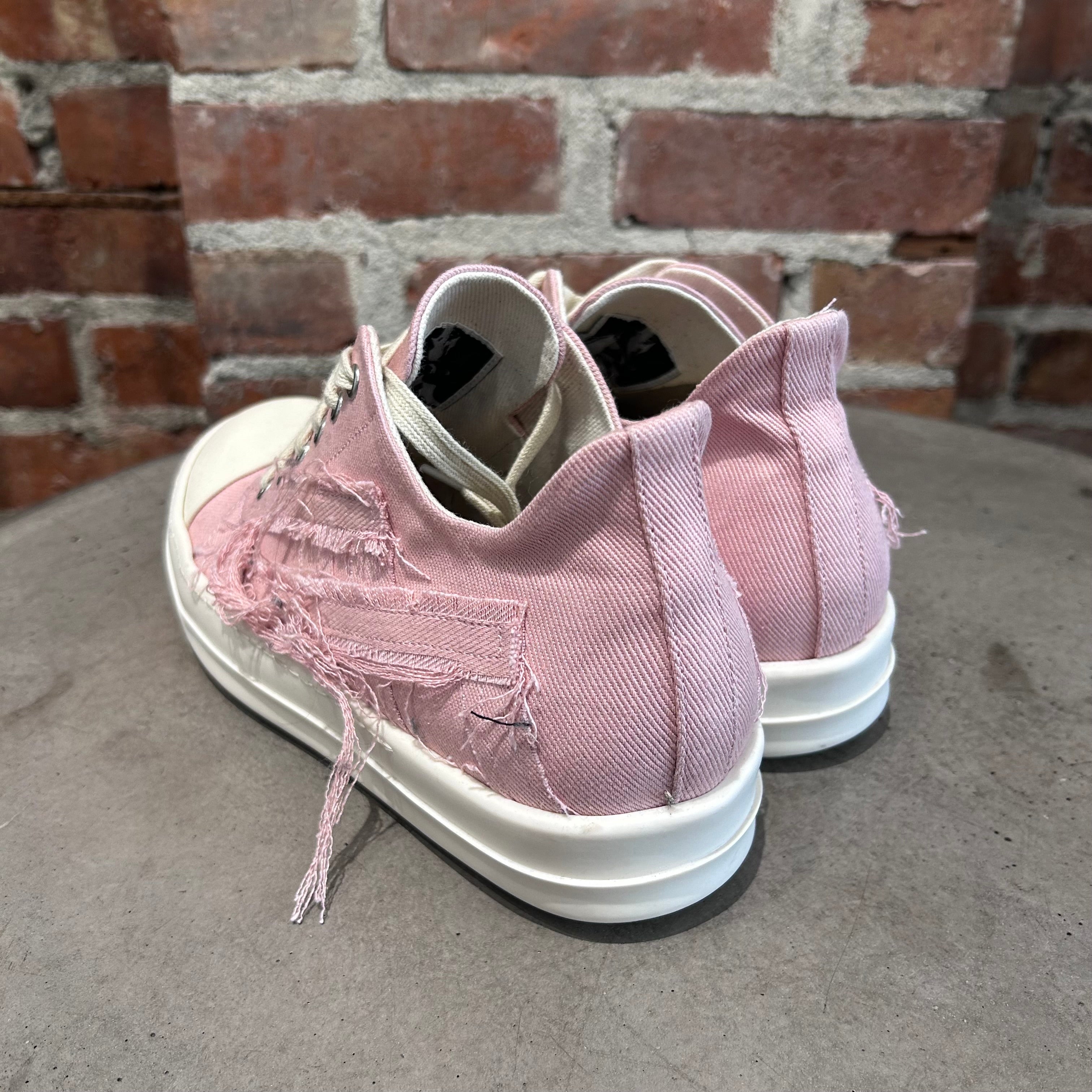 RICK OWENS DRKSHDW SLASHED RAMONE LOWS 'PINK' – Sadō Room
