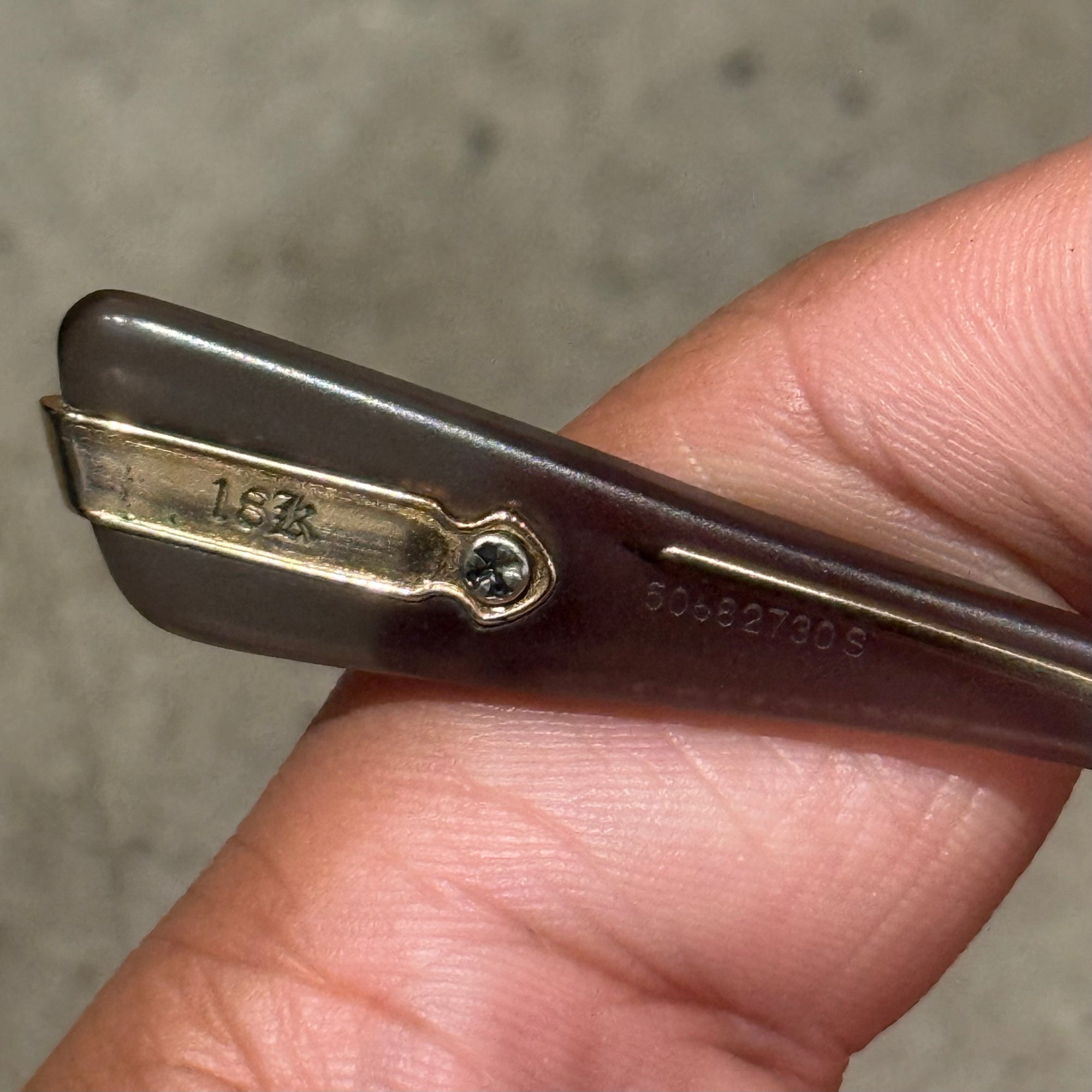 CHROME HEARTS 18K GOLD GIVENHED SUNGLASSES ‘SMOKE GREY’