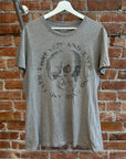 DIESEL SKULL TEE ‘GRAY’