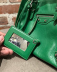 BALENCIAGA BIRKIN 20 CITY BAG ‘GREEN’