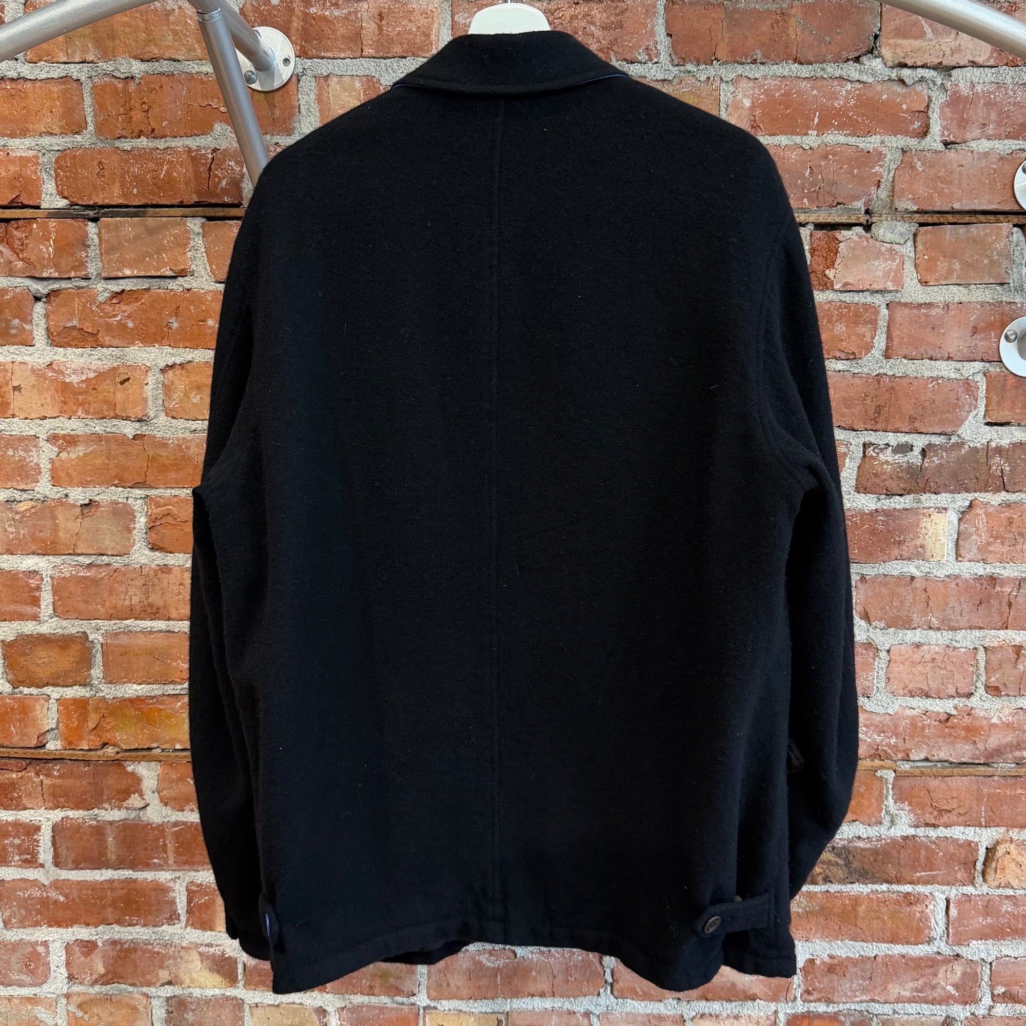 UNDERCOVER FW23 FELTED WOOL MANDARIN JACKET ‘BLACK’