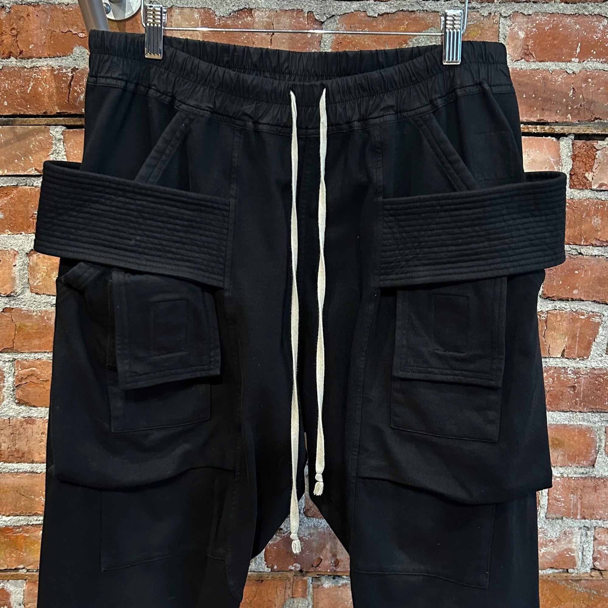 RICK OWENS DRKSDHW RIG CREATCH CARGO ‘BLACK’
