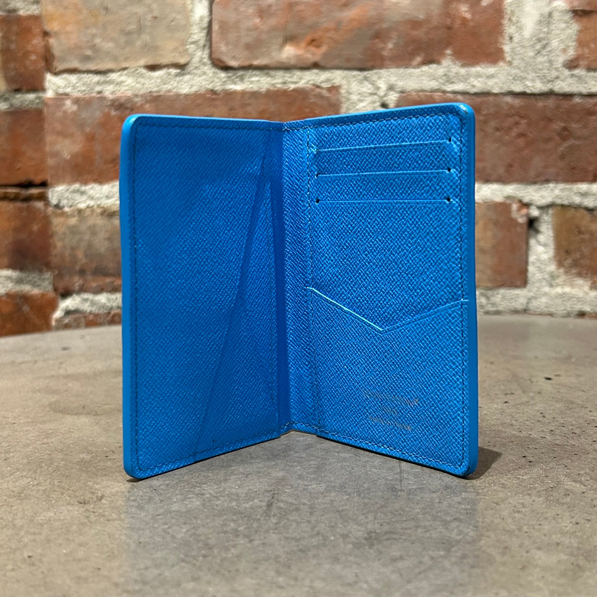 LOUIS VUITTON SS25 POOL POCKET ORGANIZER WALLET ‘BLUE’
