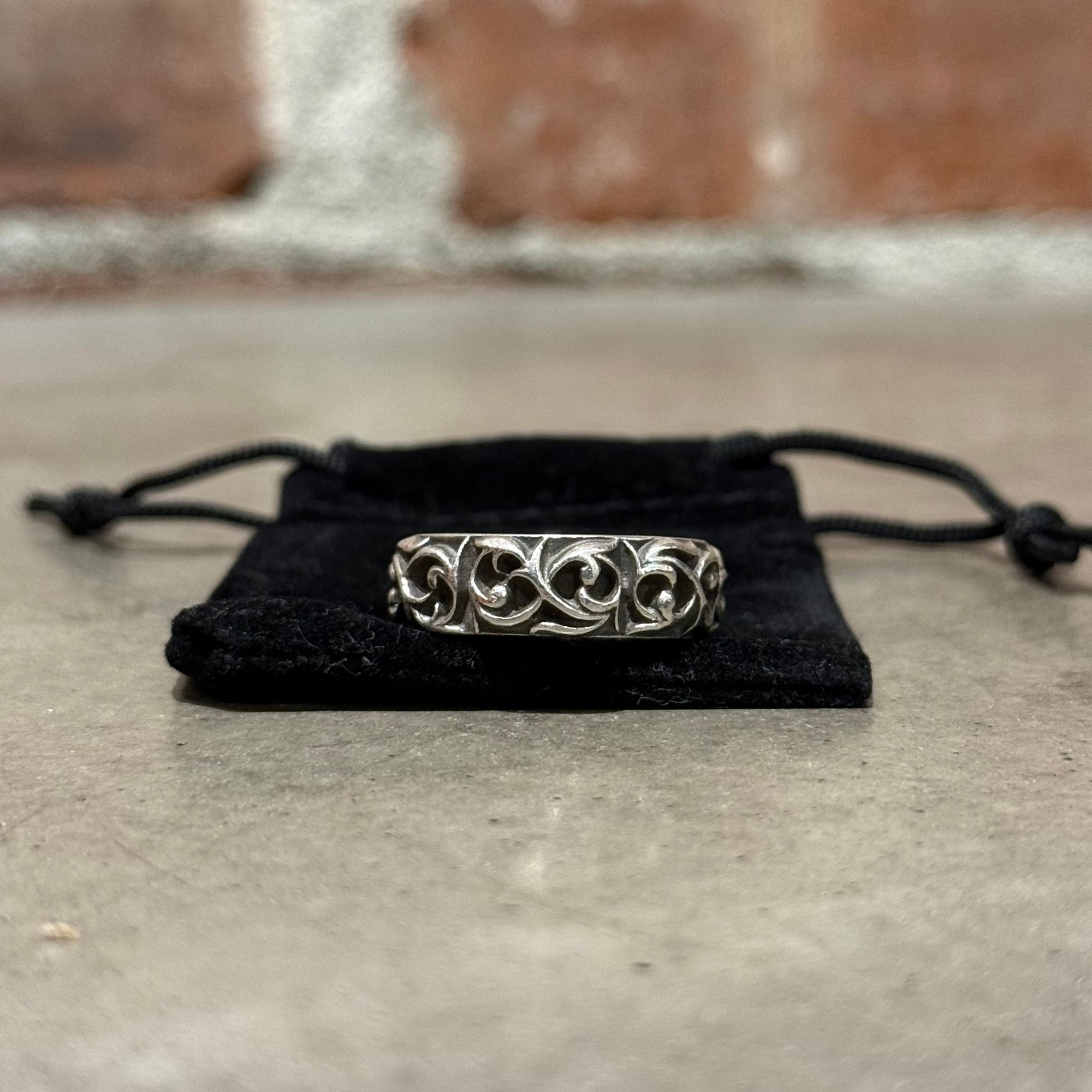 CHROME HEARTS ETERNITY VINE RING ‘SILVER’