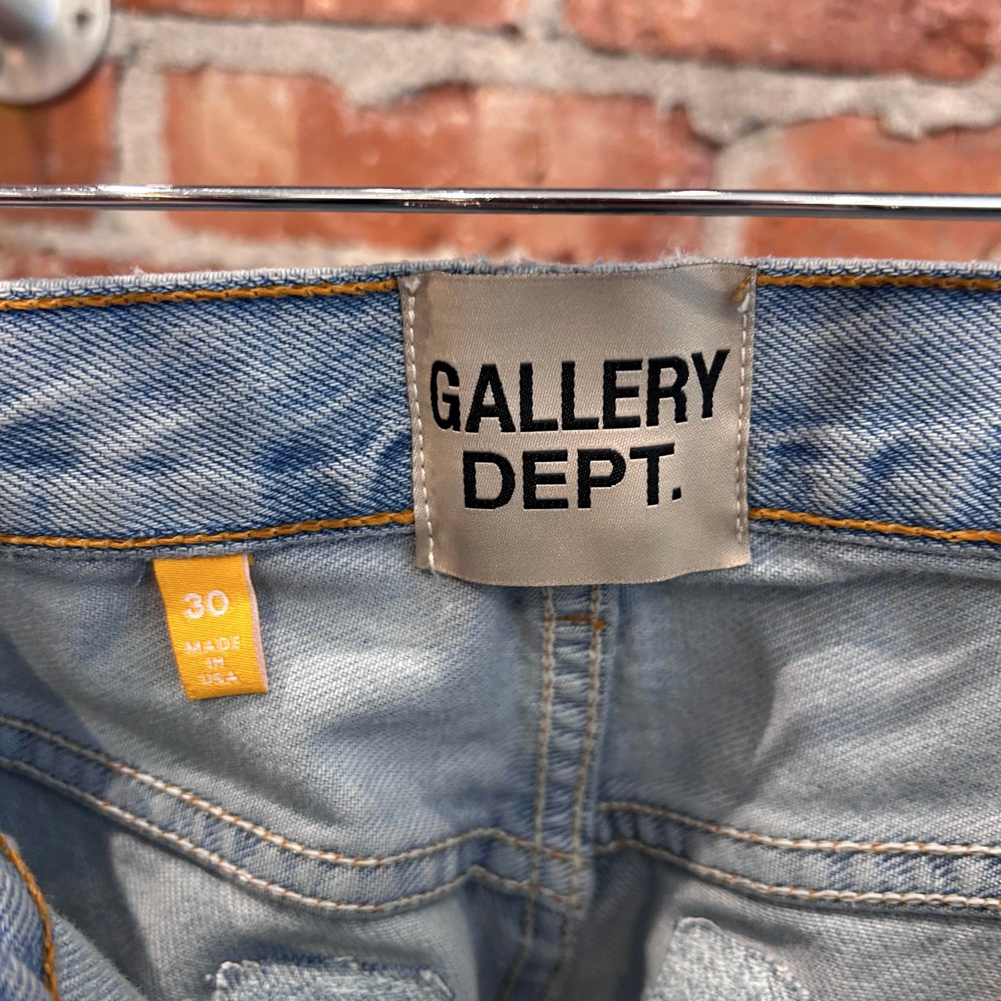GALLERY DEPT. STUDDED LA FLARE DENIM ‘VINTAGE BLUE’