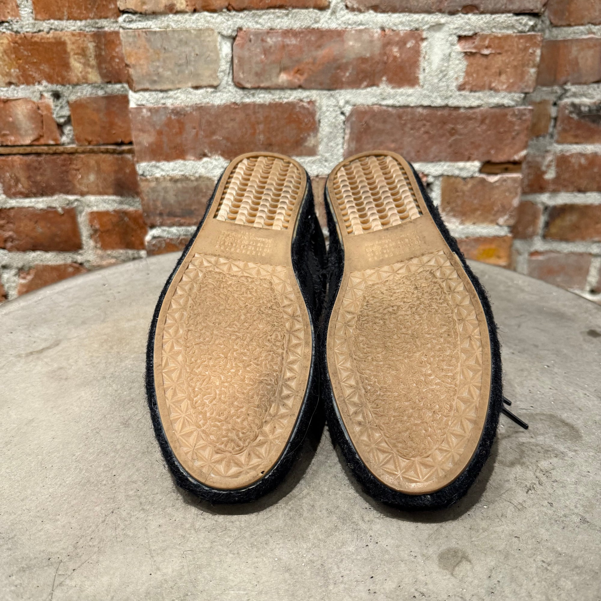 MAISON MARGIELA REPLICA ESPADRILLE SNEAKER ‘BLACK’