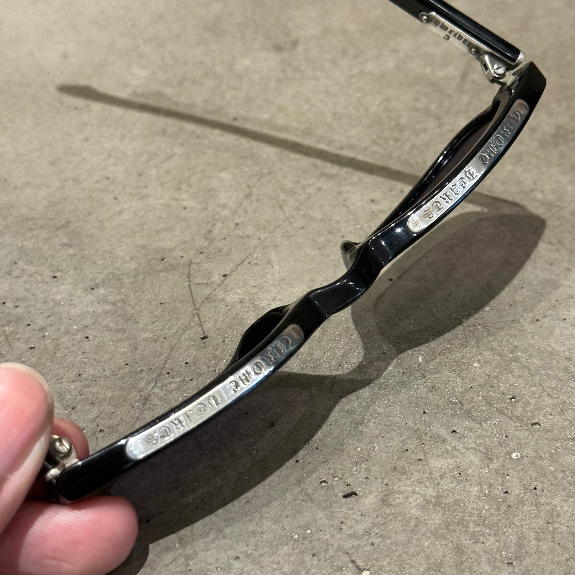 CHROME HEARTS LOWRIDER 3 SUNGLASSES ‘BLACK’