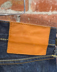 EVISU THICK GULL GULL SLIM STRAIGHT DENIM ‘INDIGO/WHITE’