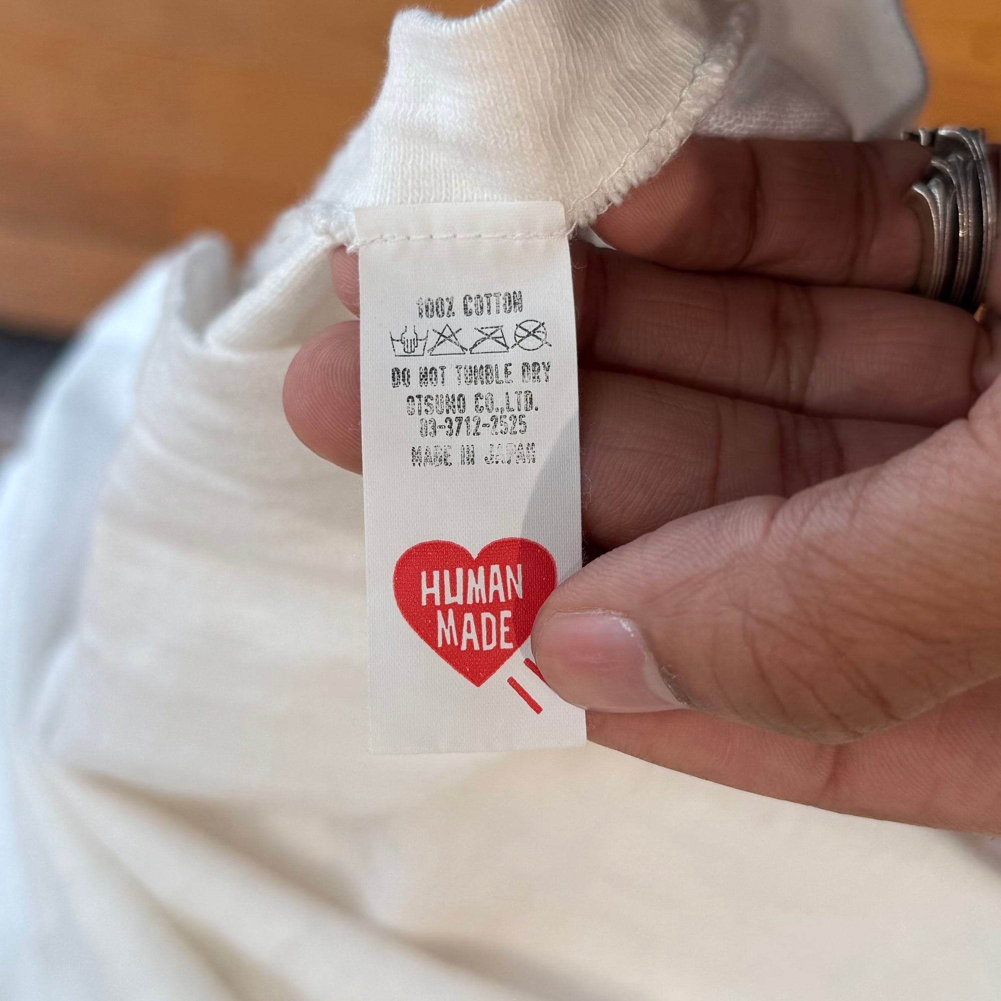 HUMAN MADE DUCK TEE ‘WHITE’