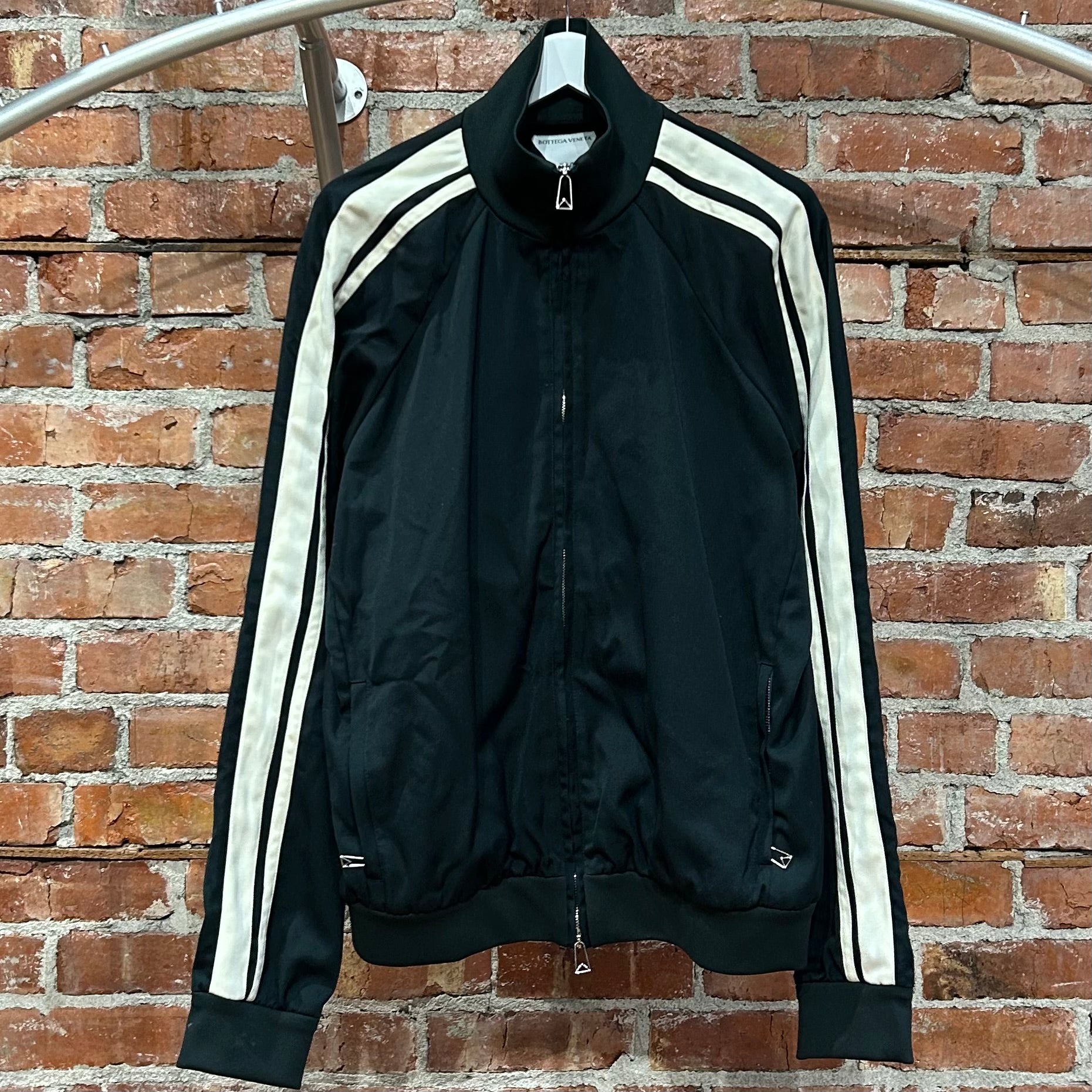 BOTTEGA VENETA WOOL TRACK JACKET ‘FOREST’
