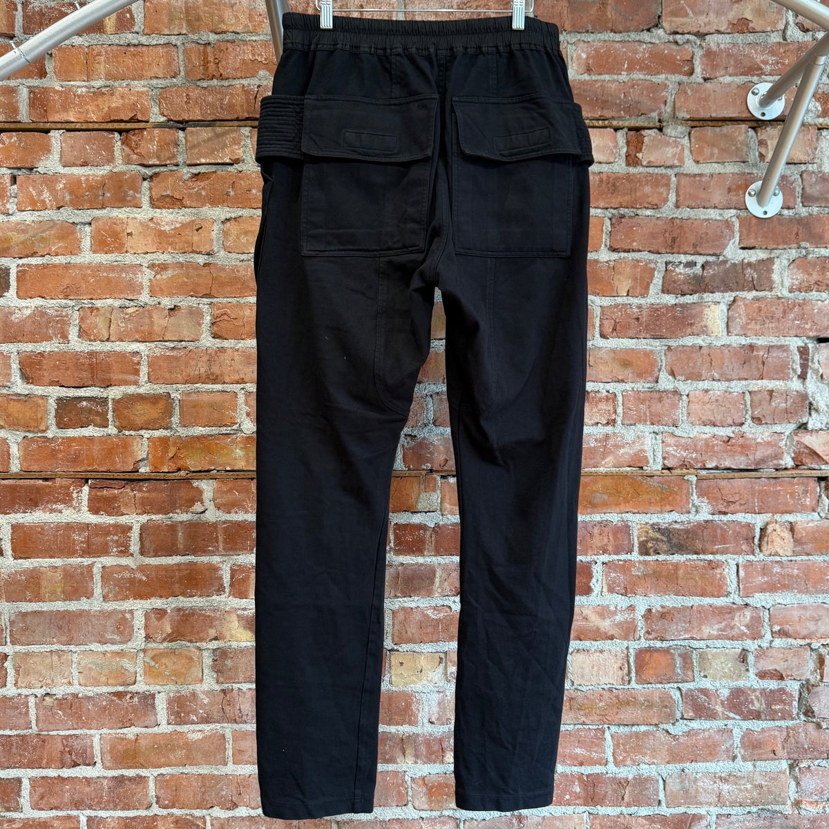 RICK OWENS FW21 GETHSEMANE DRKSHDW RIG CREATCH CARGOS ‘BLACK’