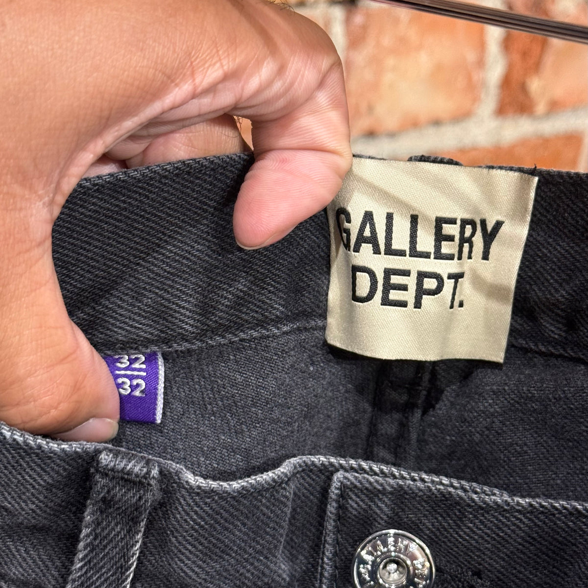 GALLERY DEPT. YORKE FLARE DENIM ‘BLACK’