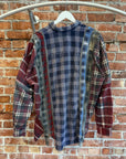 NEEDLES REBUILD ZIPPER FLANNEL ‘MULTI’