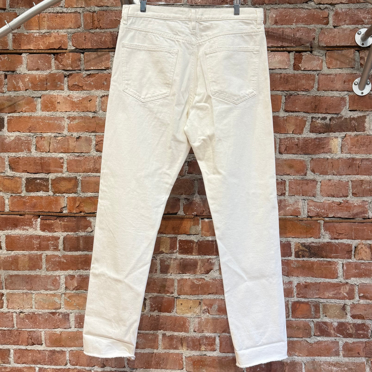 VALENTINO 5-POCKET CLASSIC DENIM ‘IVORY’