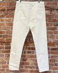 VALENTINO 5-POCKET CLASSIC DENIM ‘IVORY’