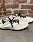 PRADA COLLAPSE RE-NYLON SUEDE SNEAKERS ‘IVORY’