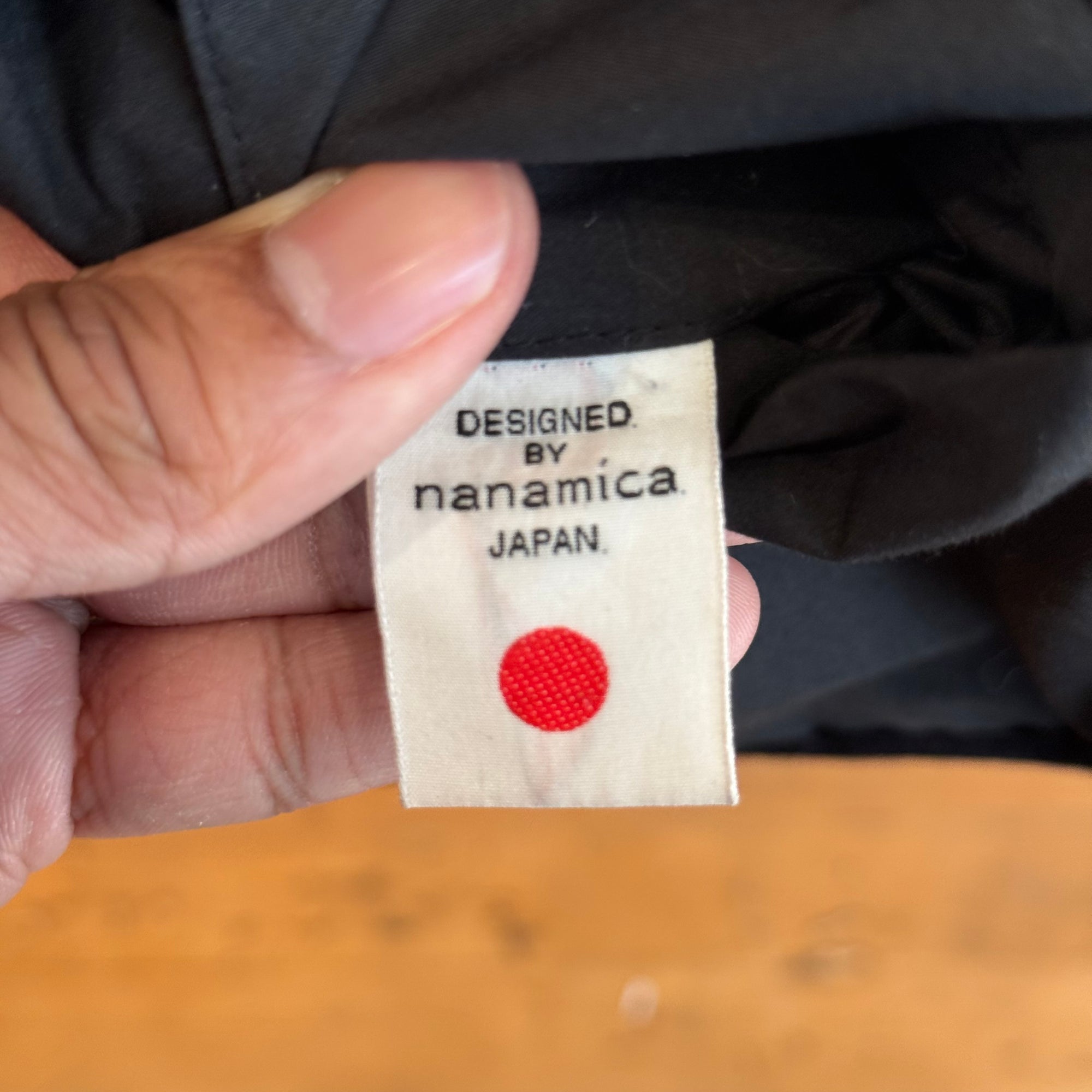 NANAMICA MILITARY LINER REVERSIBLE JACKET ‘BLACK’