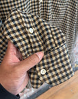 OUR LEGACY OVERSIZED CHECK FLANNEL ‘BROWN’