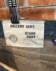GALLERY DEPT. STARR 5001 MUDWASH DENIM ‘DARK BLUE’
