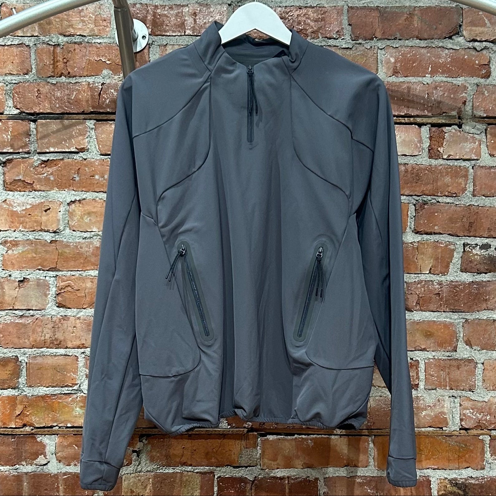 J.L-A.L QUARTER ZIP JACKET ‘GREY’