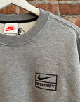 STUSSY X NIKE CREWNECK ‘GRAY’