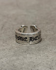 CHROME HEARTS LARGE SCROLL RING ‘SILVER’