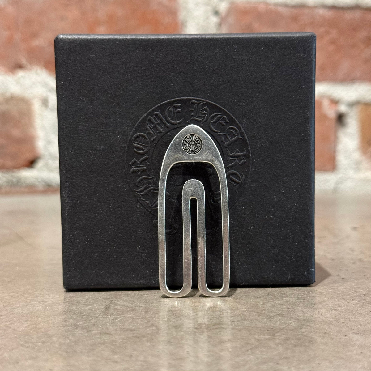 CHROME HEARTS PLUS CROSS MONEY CLIP ‘SILVER’