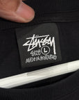 STUSSY DICE LOGO TEE ‘BLACK’