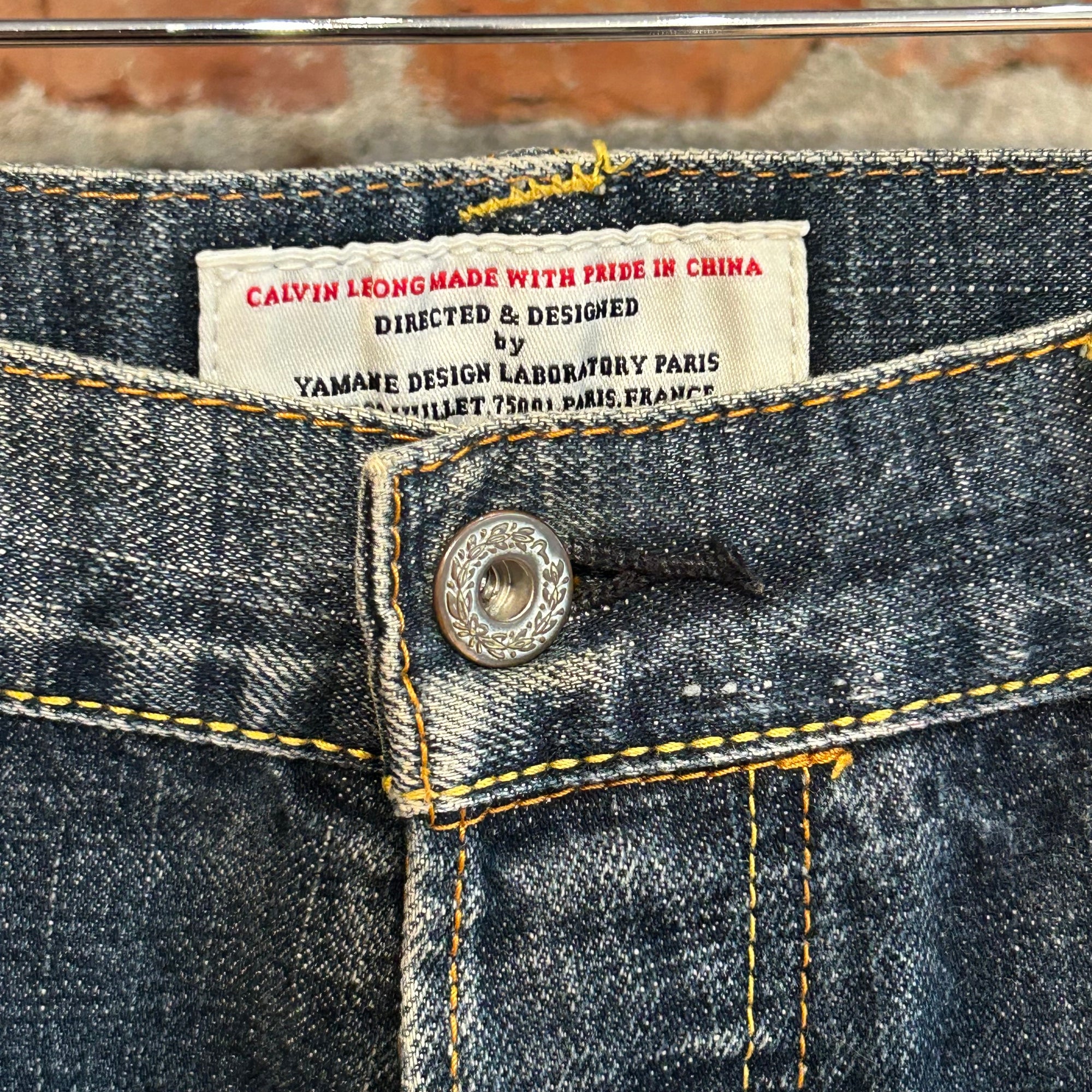 EVISU SAKURA MONOGRAM PARIS DENIM 'INDIGO'