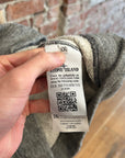 STONE ISLAND CLASSIC BADGE CREWNECK ‘GRAY’