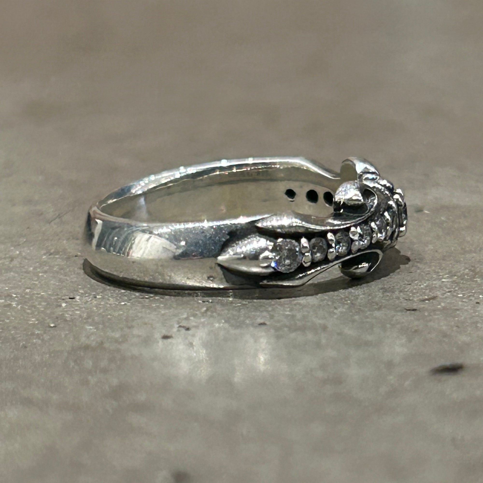 DEAL DESIGN FLASH ROD RING 'SILVER'