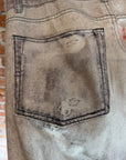 OUR LEGACY TROMPE PRINT THIRD CUT DIGITAL DENIM ‘CREAM/INK’