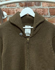 VISVIM AW13 STURGIS ZIP SWEATER ‘BROWN’