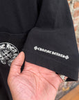 CHROME HEARTS HORSESHOE LOGO POCKET TEE ‘BLACK’