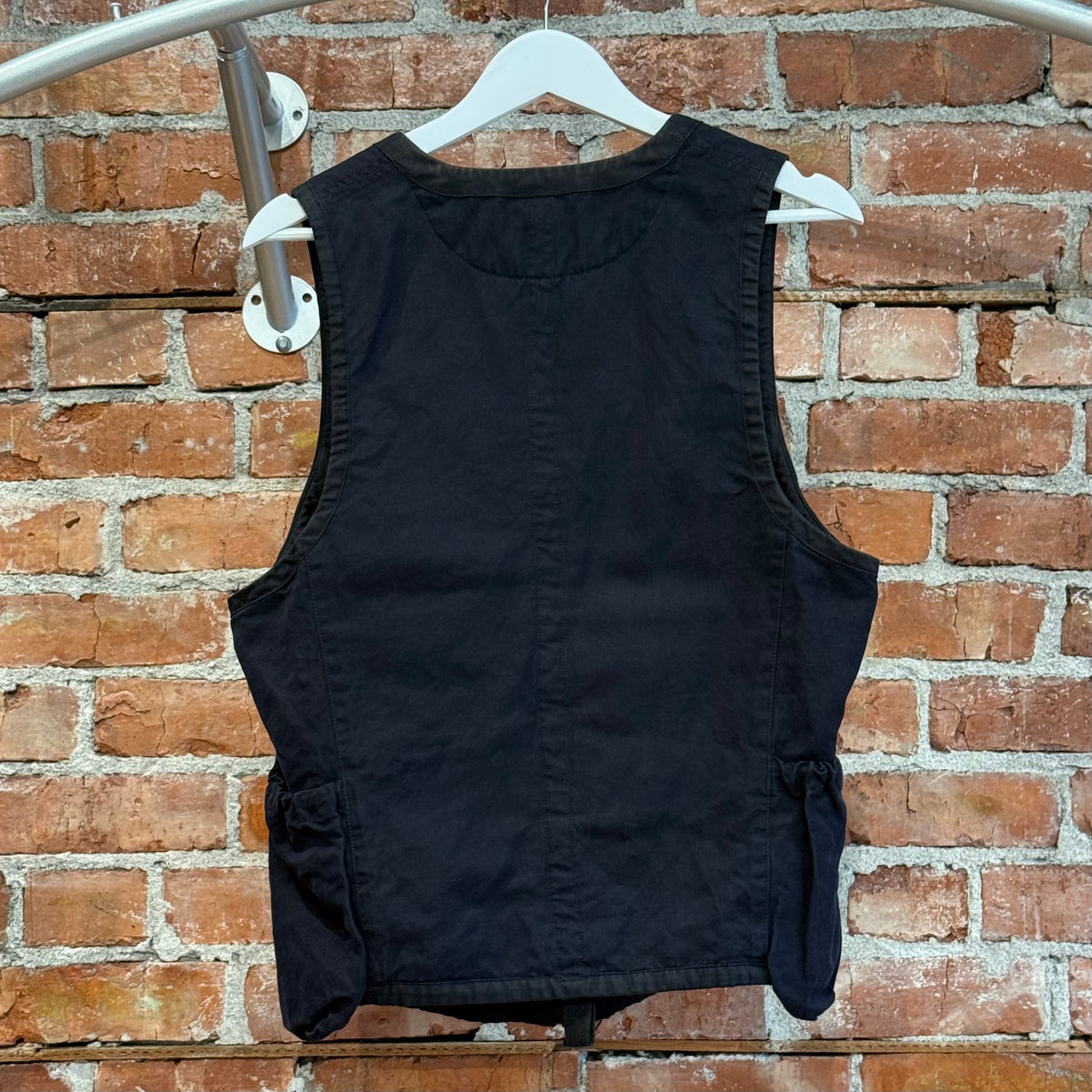 HELMUT LANG MILITARY UTILITY ZIP VEST ‘BLACK’
