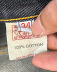 EVISU LOT 2008 THIN GULL DENIM 'INDIGO/WHITE'