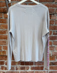 PALY HOLLYWOOD SS26 HUSTLR PATCH LONGSLEEVE ‘GREY’