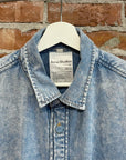 ACNE STUDIOS OVERSIZED DENIM SHIRT JACKET ‘LIGHT WASH’