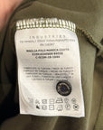 MONCLER TRICOLOR TRIMMED PIQUE POLO ‘OLIVE’