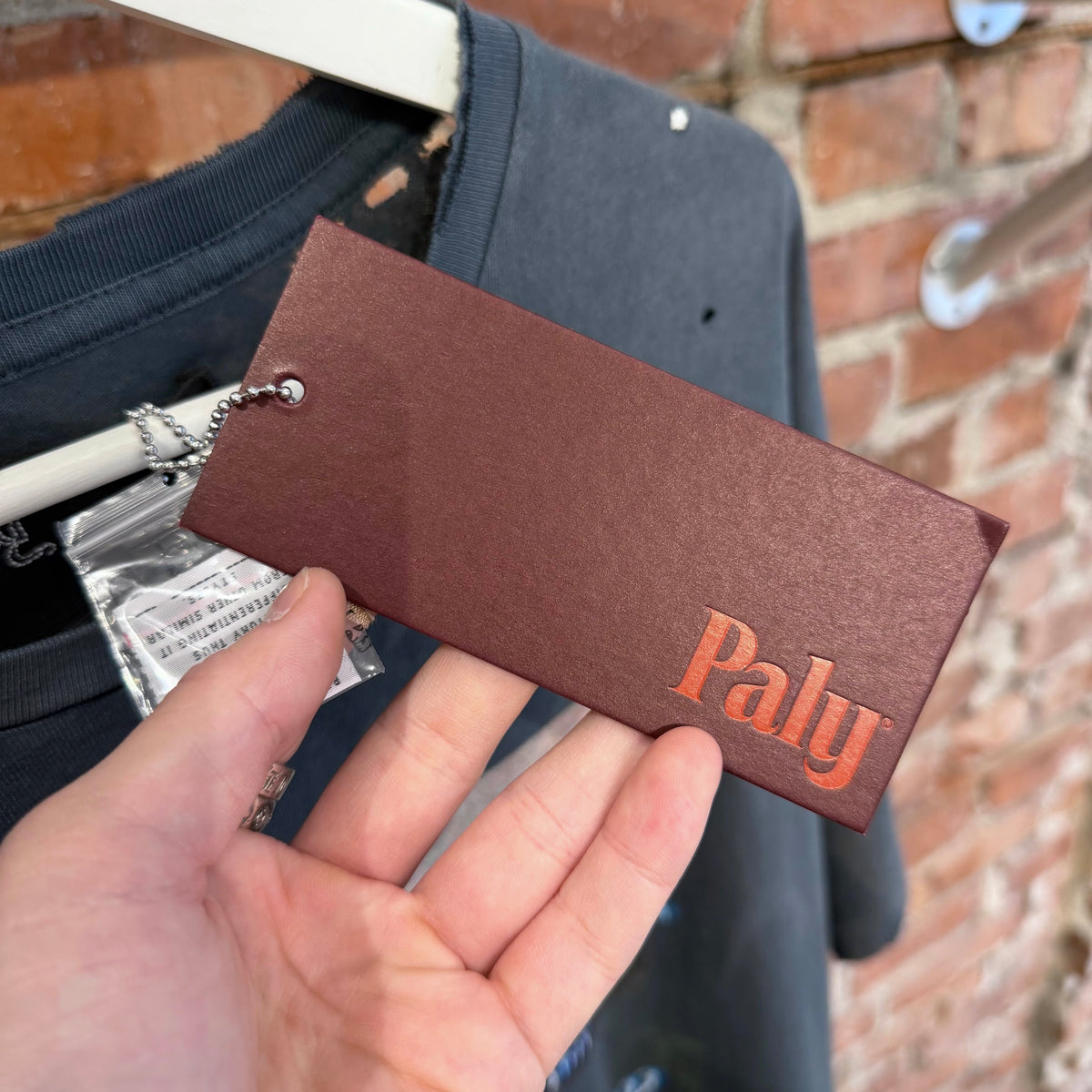PALY HOLLYWOOD SS26 BOUND FOR GLORY TEE ‘SLATE’