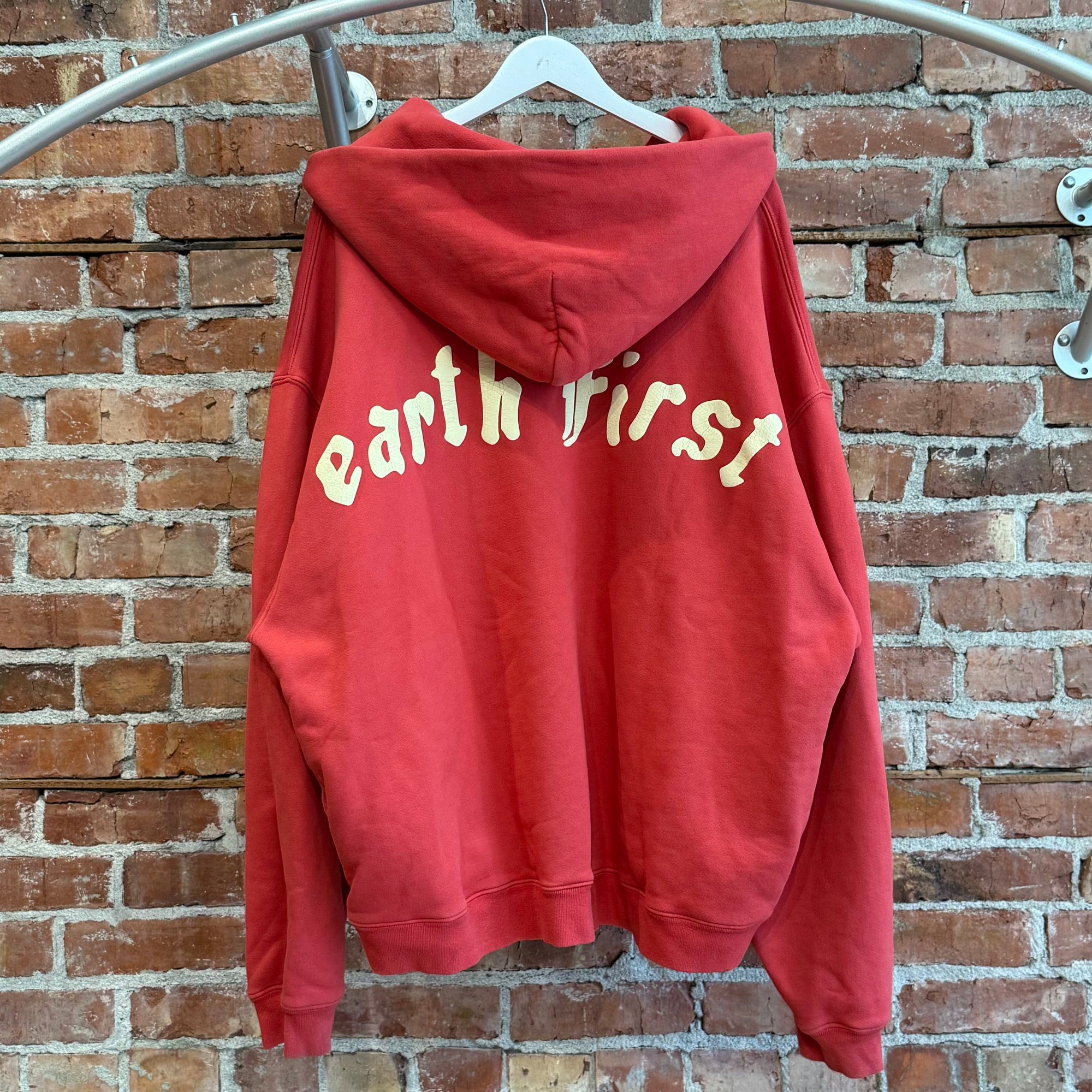 CPFM EARTH FIRST WWCD ZIP HOODIE ‘RED’