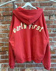 CPFM EARTH FIRST WWCD ZIP HOODIE ‘RED’