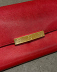 CARTIER LOVE LONG WALLET ‘RED’