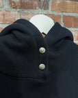 THUG CLUB STUDDED PULLOVER HOODIE ‘BLACK’