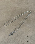 CHROME HEARTS BABY FAT NECKLACE ‘SILVER’