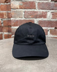 RICK OWENS SS24 LIDO "HUN" BASEBALL HAT ‘BLACK’