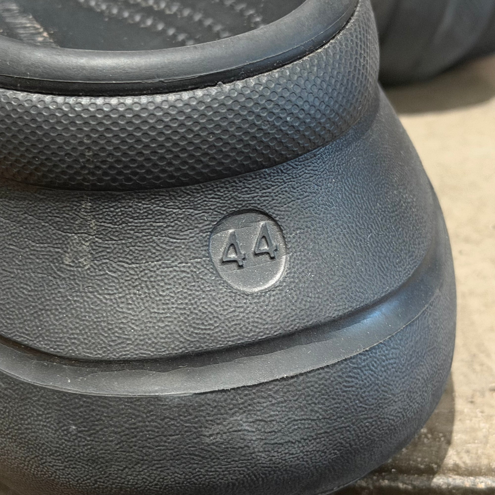 BALENCIAGA X CROCS EMBELLISHED RUBBER MULES ‘BLACK’