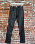 NAKED & FAMOUS SUPER SKINNY GUY WAXED DENIM ‘BLACK’