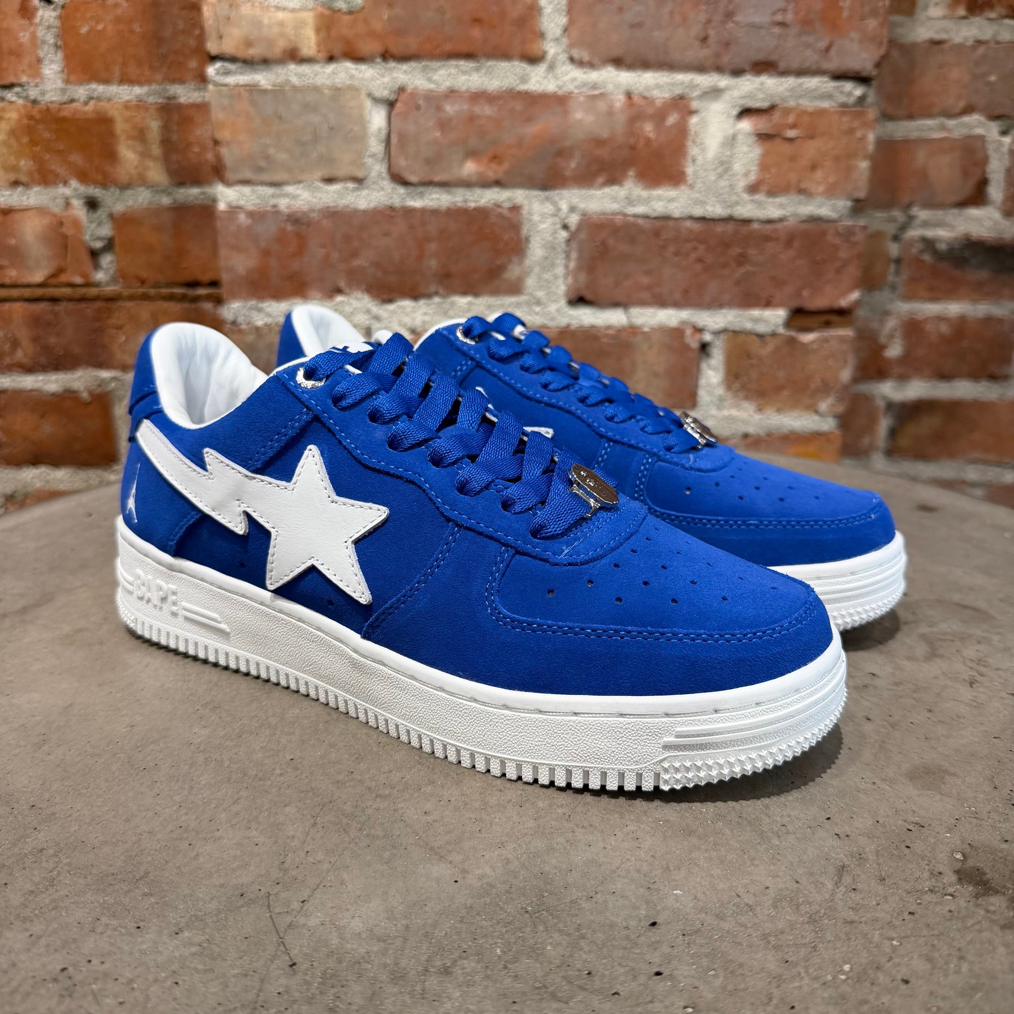 BAPE BAPESTA SUEDE SNEAKERS ‘BLUE’